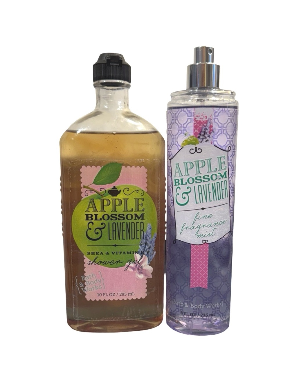 Apple Blossom and Lavender Set